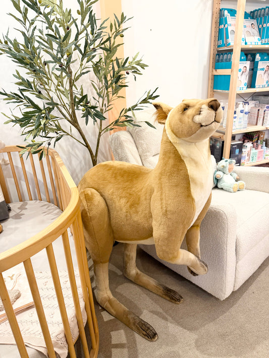 HANSA CREATIONS KANGAROO SOFT PLUSH TOY 120CM