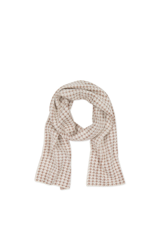 Jamie Kay - Houndstooth Scarf - Houndstooth Natural
OS