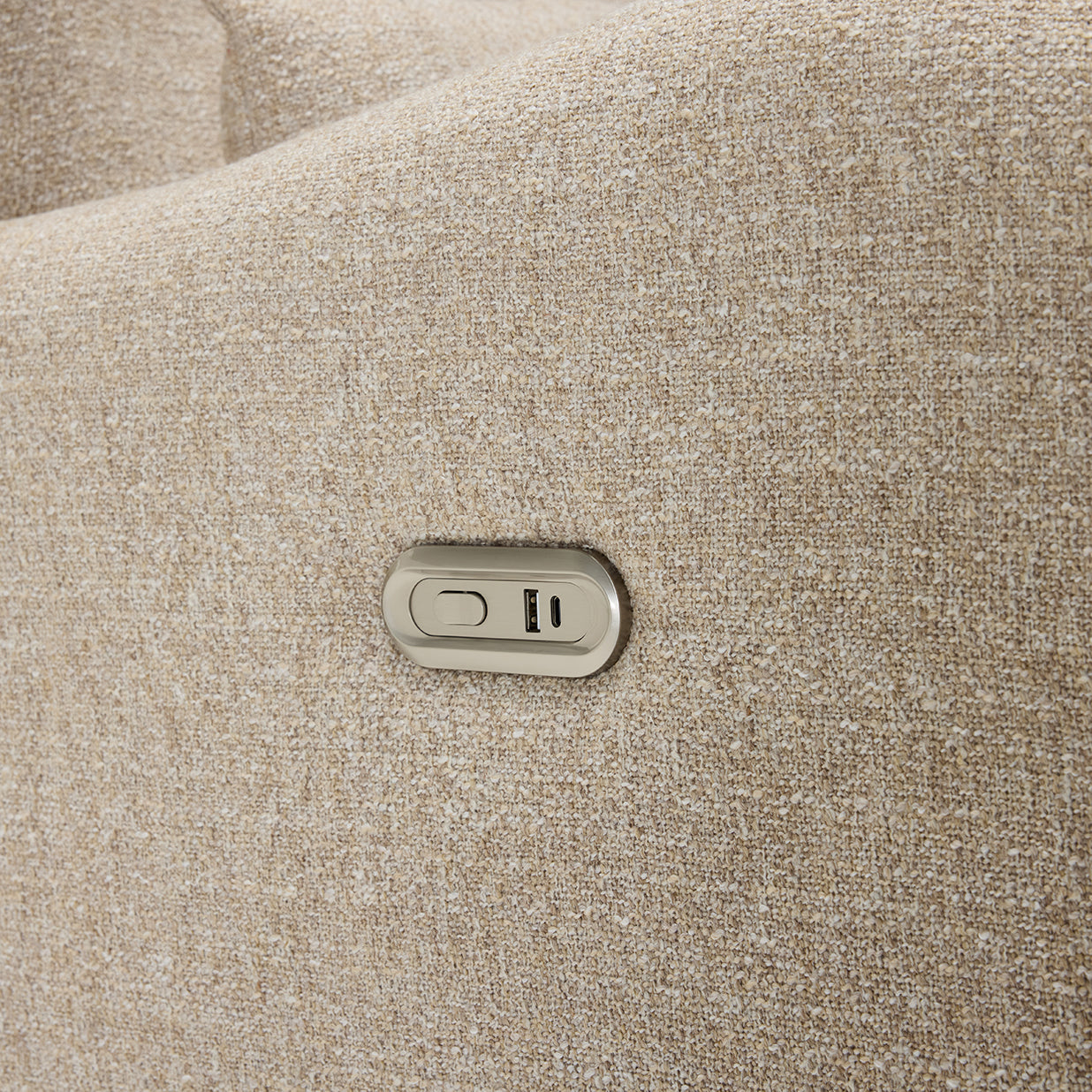 BabyRest Celeste Electric Nursery Chair - Pebble Weave