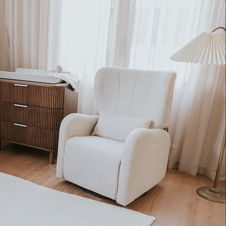 BabyRest Celeste Electric Nursery Chair - Pebble Weave