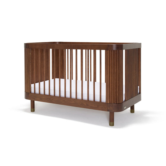 BabyRest Juno Cot - Luxe Walnut