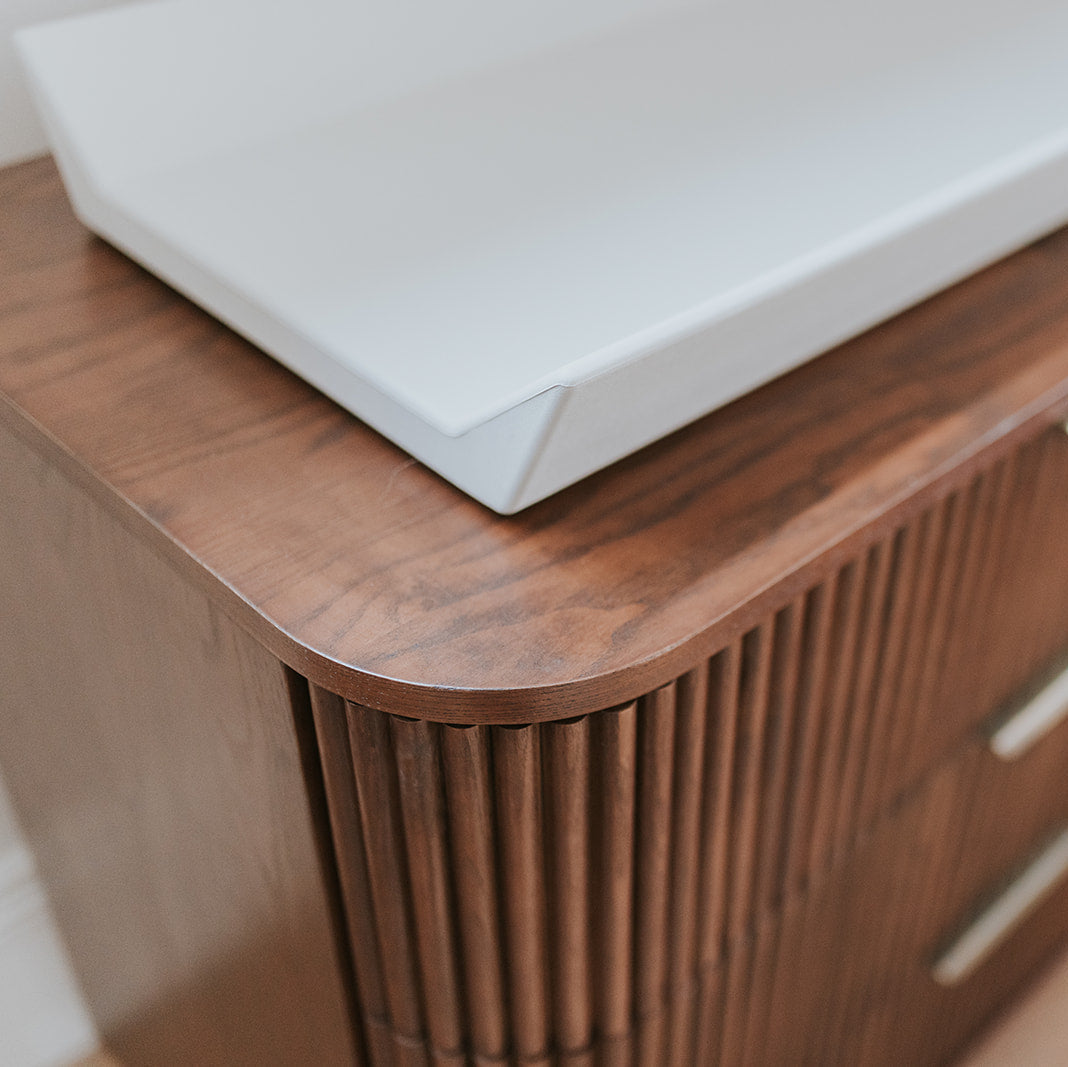 Juno Cot & Chest Nursery Package - Luxe Walnut