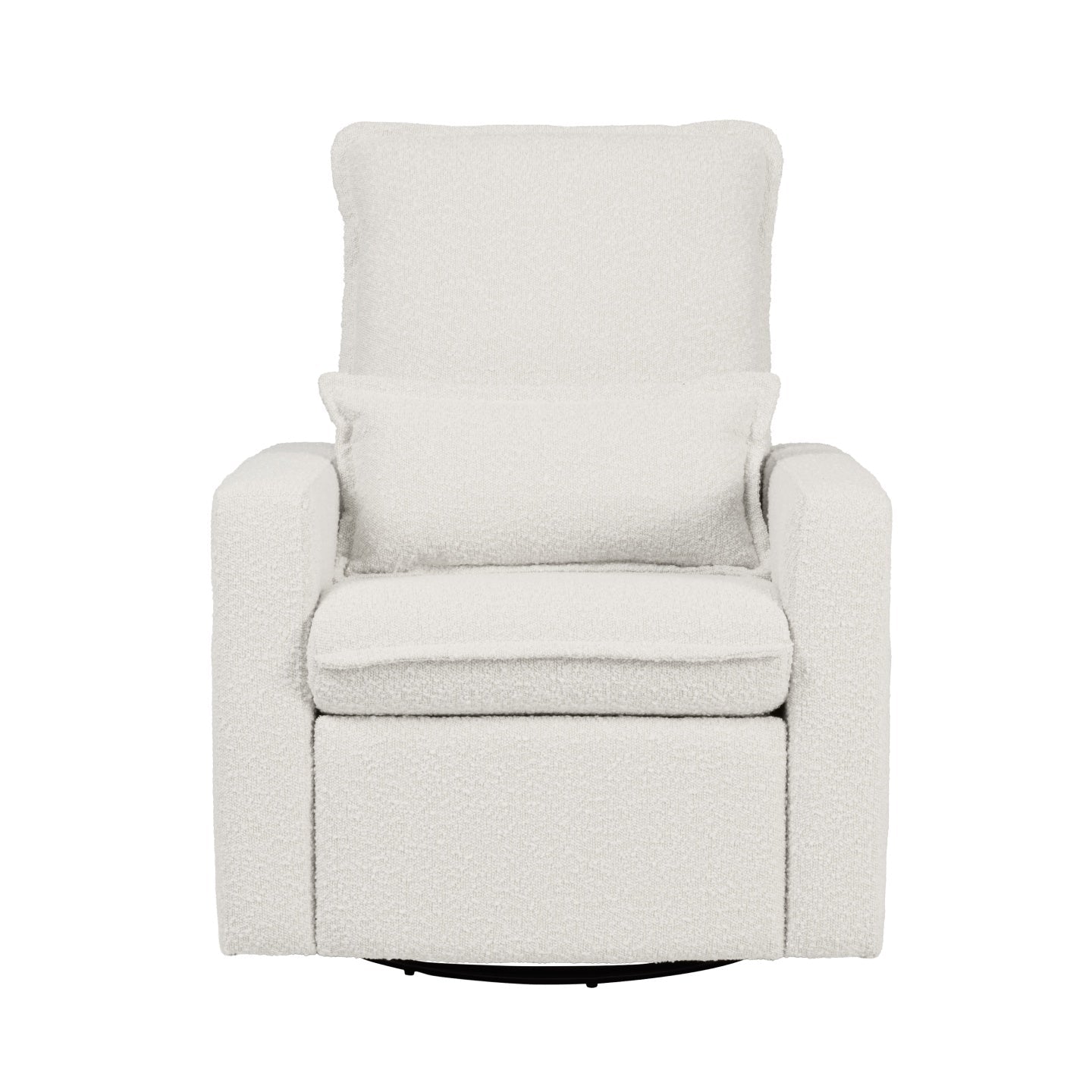 iL TuTTo Frankie Electric Recliner Glider Nursery Chair in Vanilla Bouclé