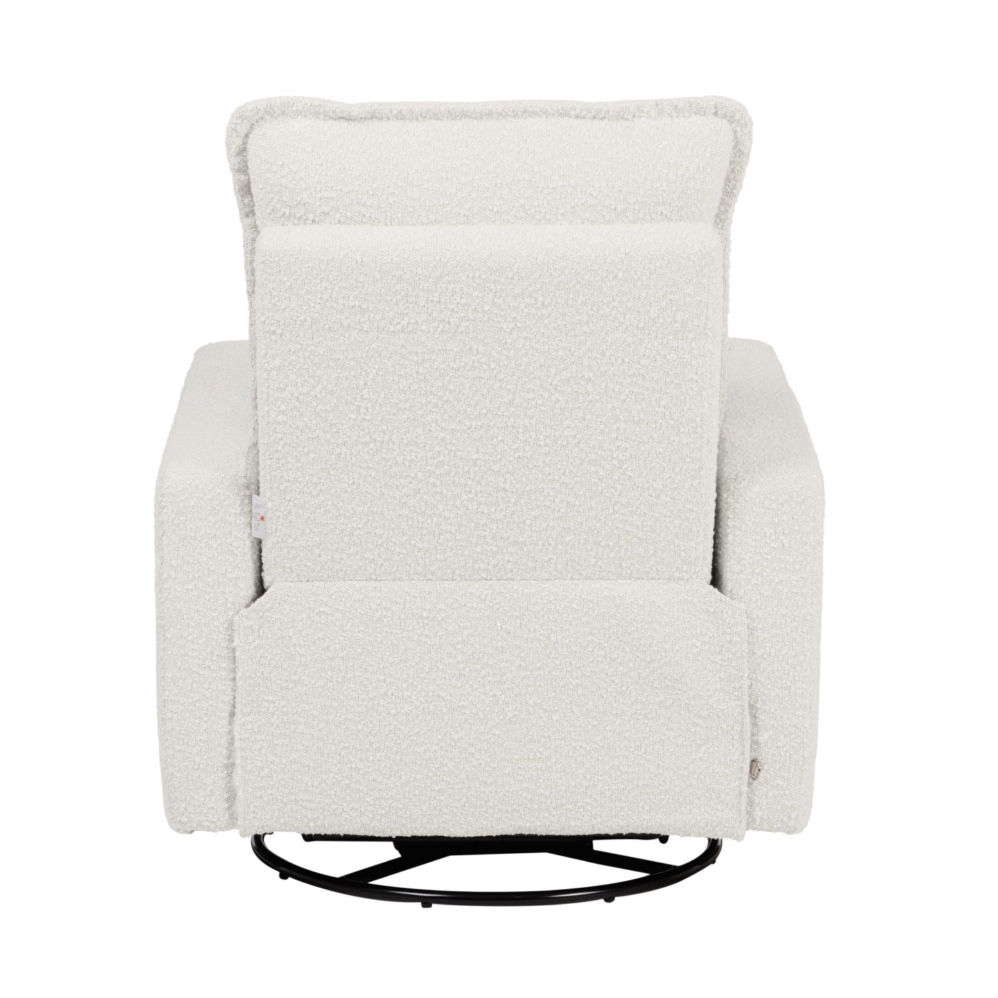 iL TuTTo Frankie Electric Recliner Glider Nursery Chair in Vanilla Bouclé