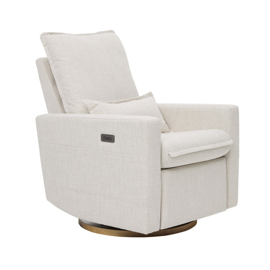 iL TuTTo Frankie Electric Recliner Glider Nursery Chair in Eggshell