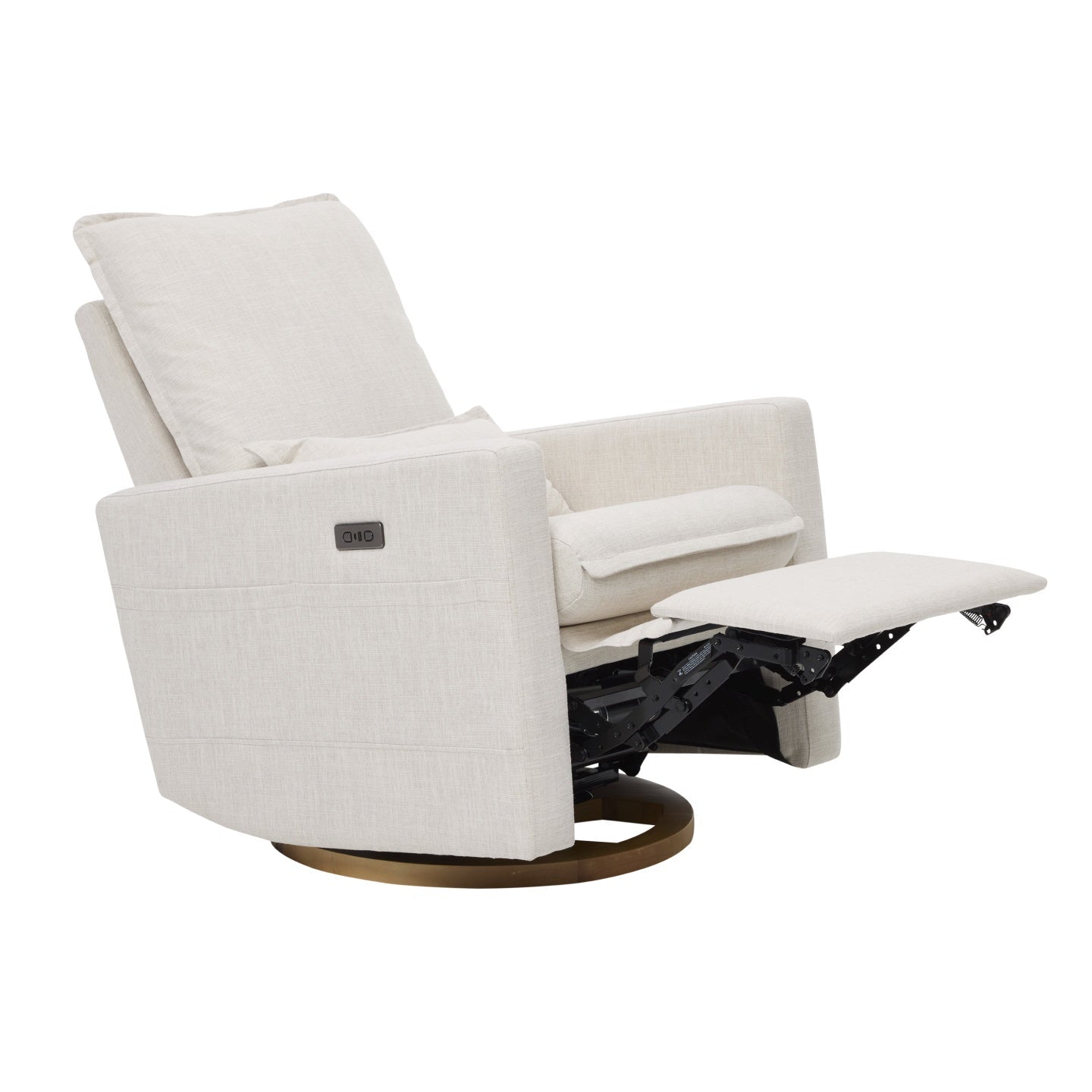 iL TuTTo Frankie Electric Recliner Glider Nursery Chair in Eggshell