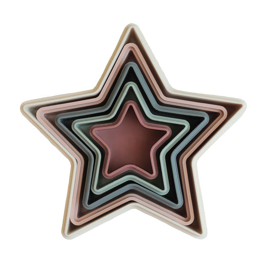 Mushie Nesting Star Playset