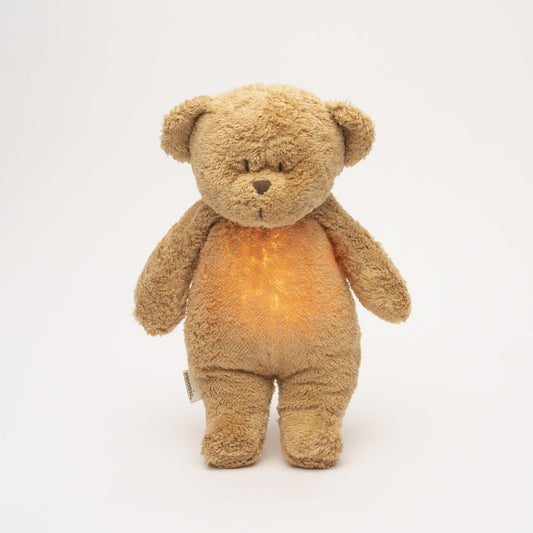 Moonie, Organic Humming Bear - Cappuccino