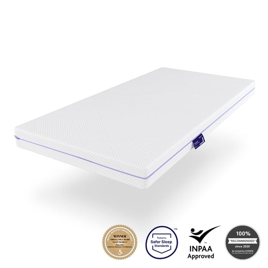 BabyRest DuoCore Bamboo Euro Cot Size Mattress 140 x 70 cm