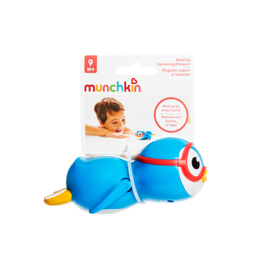 Munchkin Wind Up Swimming Penguin Bath Toy