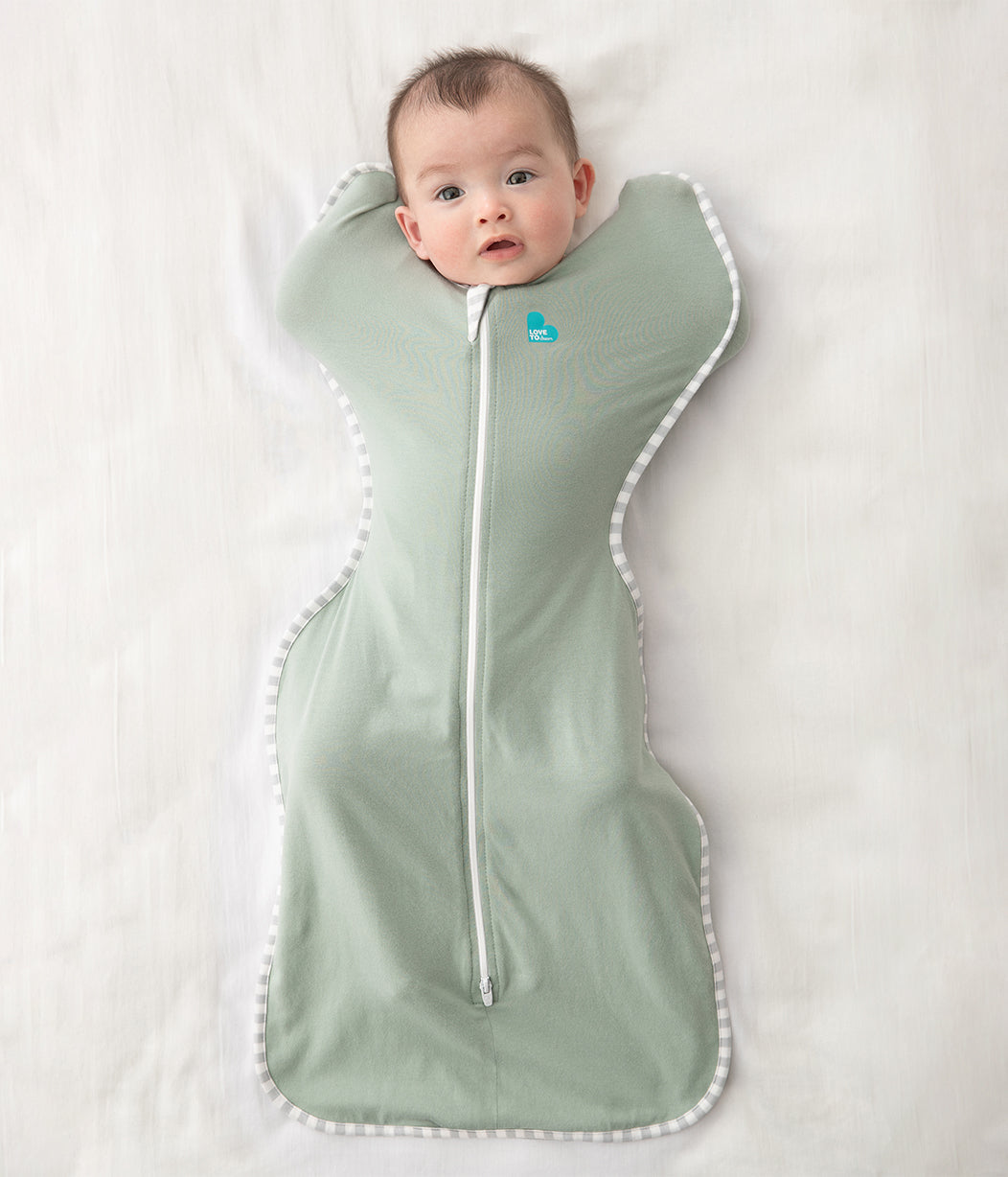 LOVE 2 DREAM 0.2 TOG | 24-27˚C Swaddle Up™ Stretch Cotton - Olive