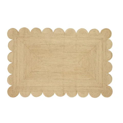CARINA JUTE RUG 200X300CM NAT/IVORY