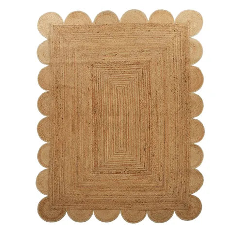 CARINA JUTE RUG 180X240CM NAT/IVORY