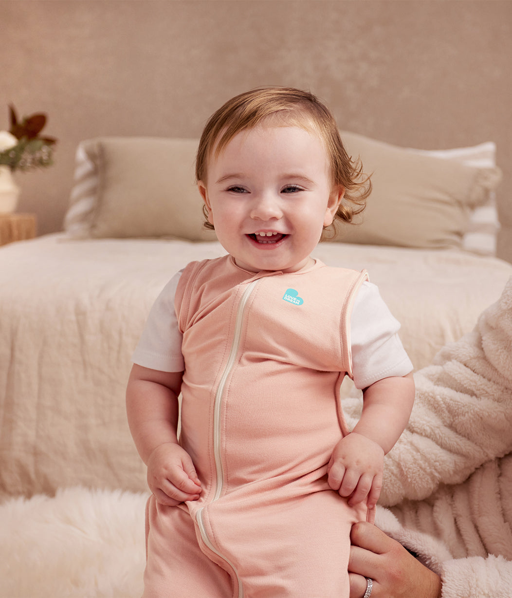 Love 2 Dream Swaddle Up™ Transition Bag 0.2 TOG
24-27˚C - Cotton Blush