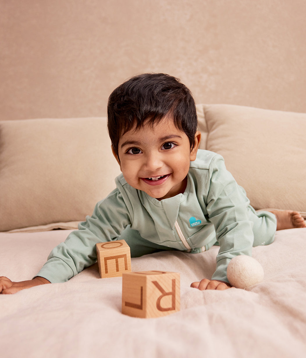 Love 2 Dream For 6 months - 4 years 1.5 TOG 18-22°C - Cotton Twigs Olive