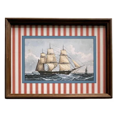 WATERLOO FRAME GLASS PRINT 40X30CM