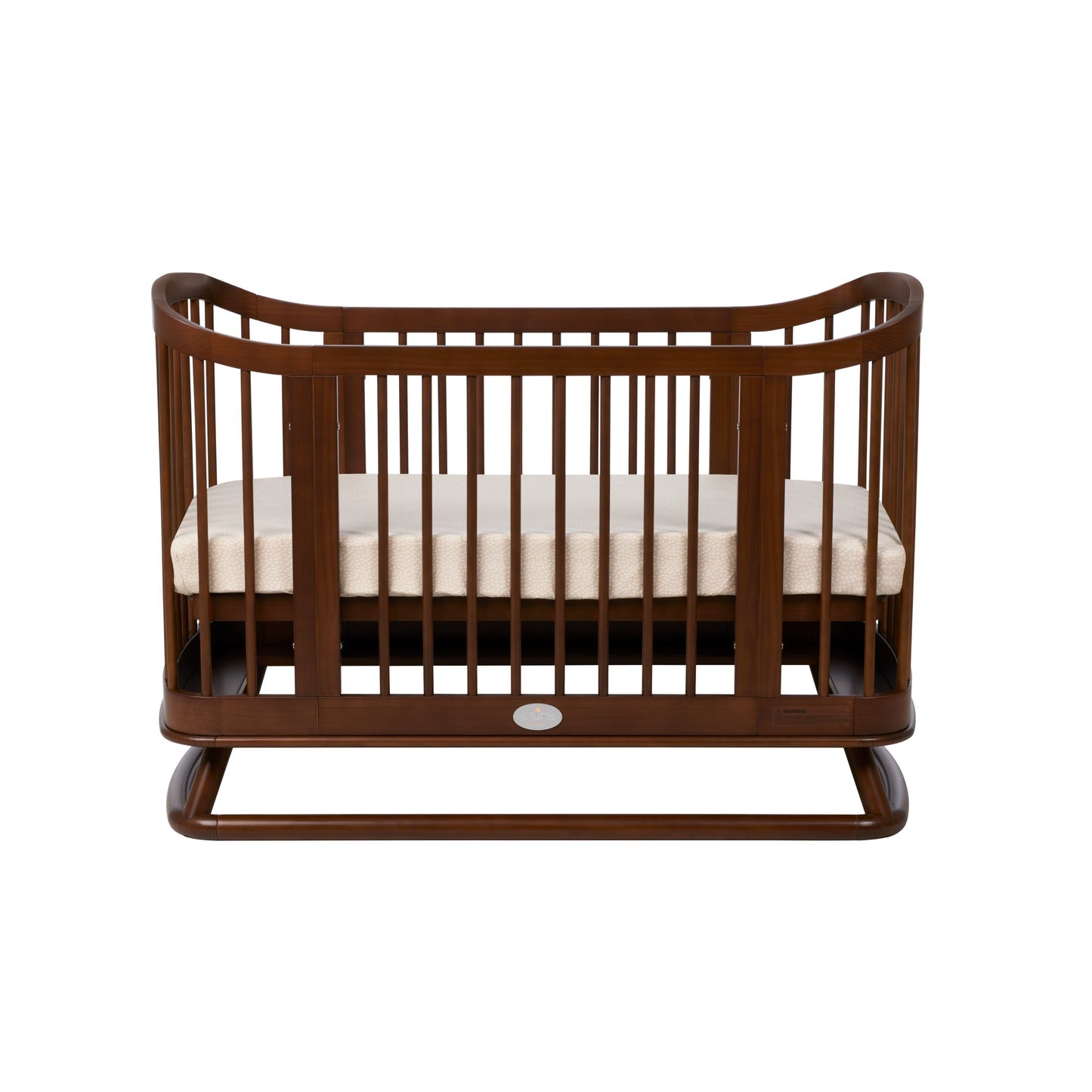 iL TuTTo Luca Sustainable Timber Cot in Walnut