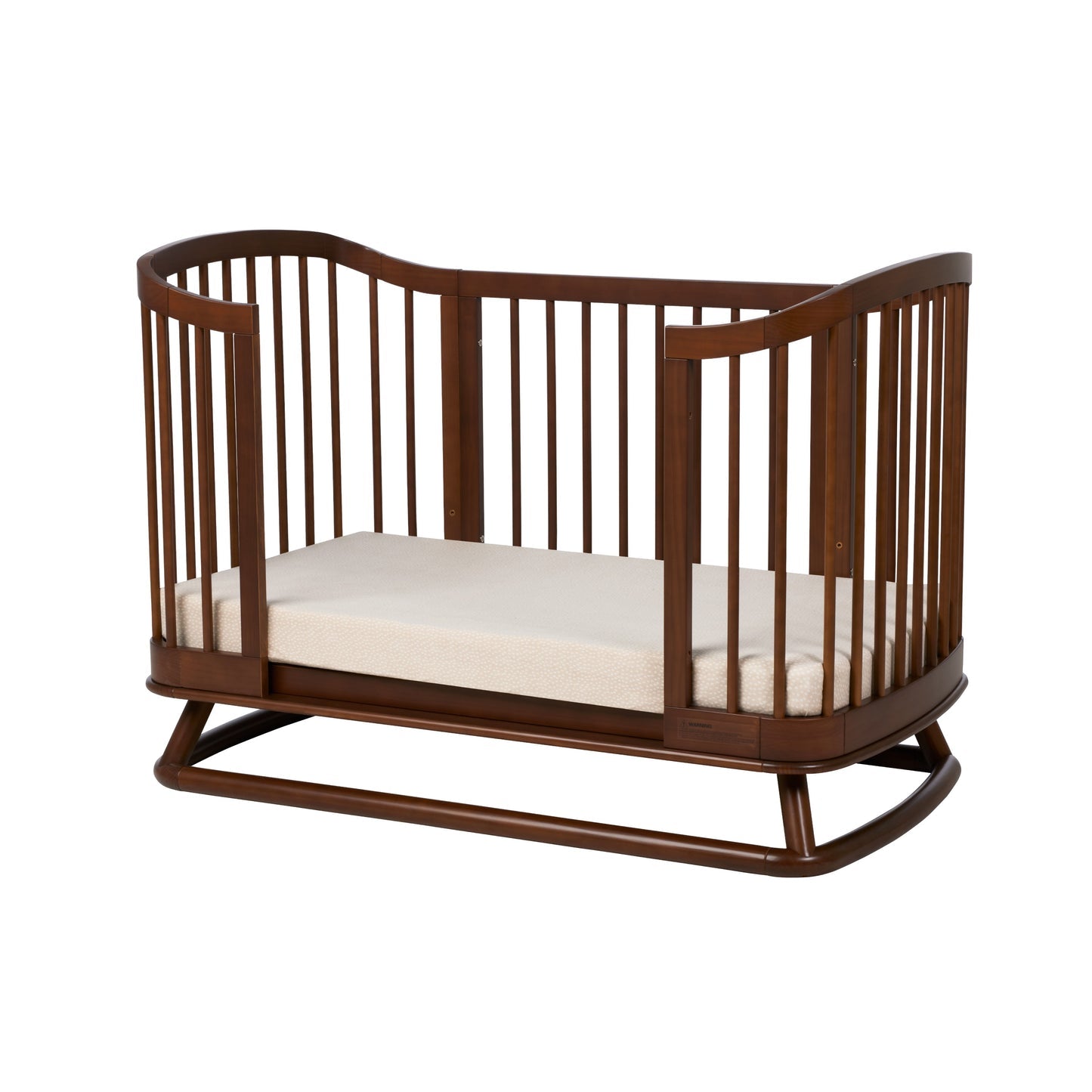 iL TuTTo Luca Sustainable Timber Cot in Walnut