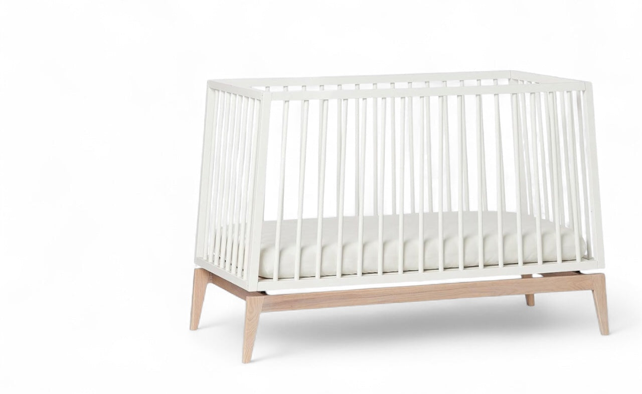 Leander Luna Cot - White