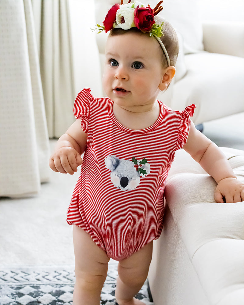 Bébé by Minihaha - MISS KOALA XMAS BODYSUIT