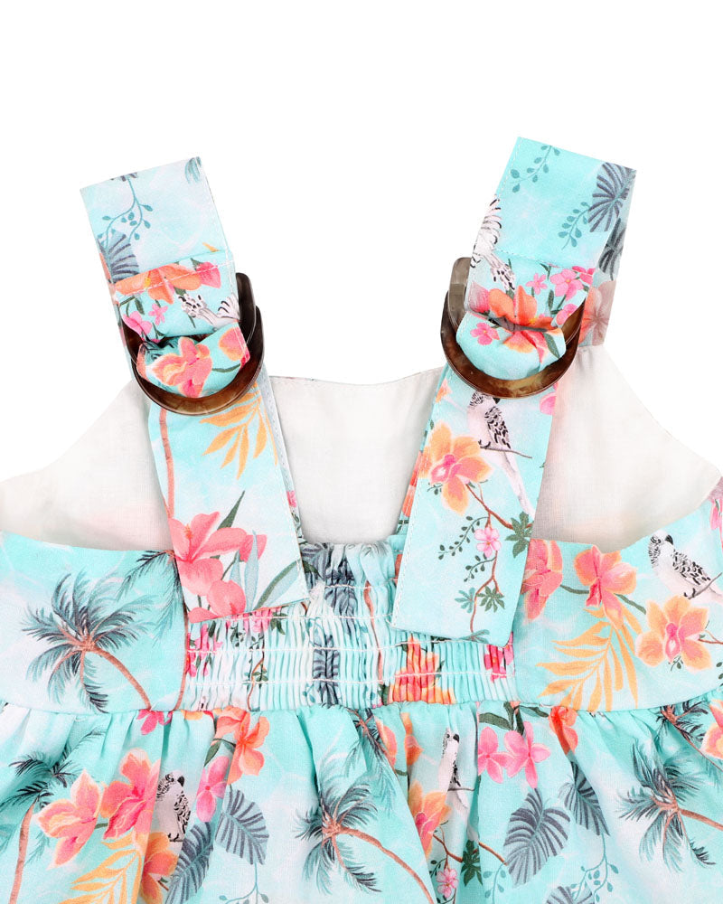 Minihaha Swim MILANA PRINT BLUE SUNDRESS