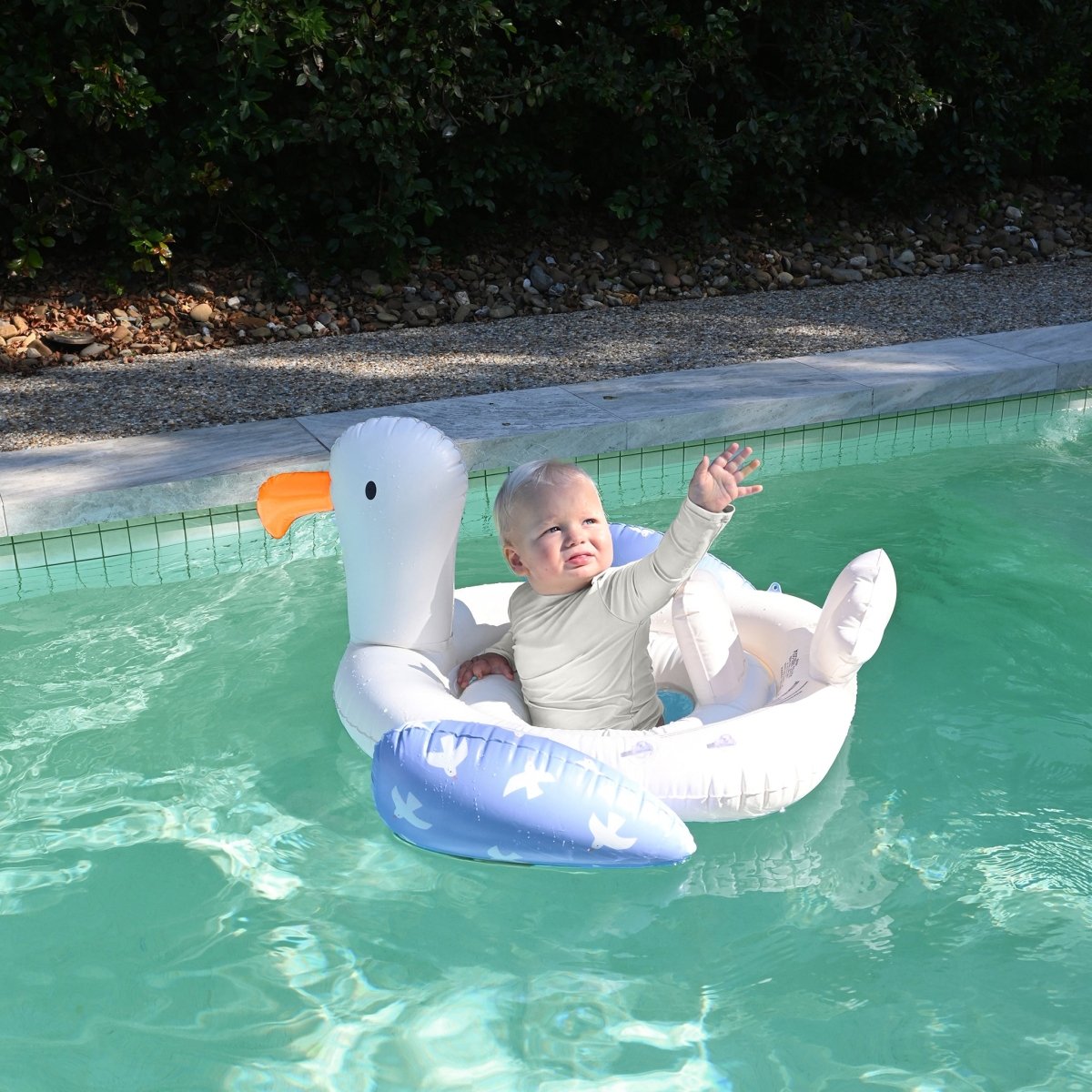 Sunnylife Baby Float Sammy the Seagull Blue