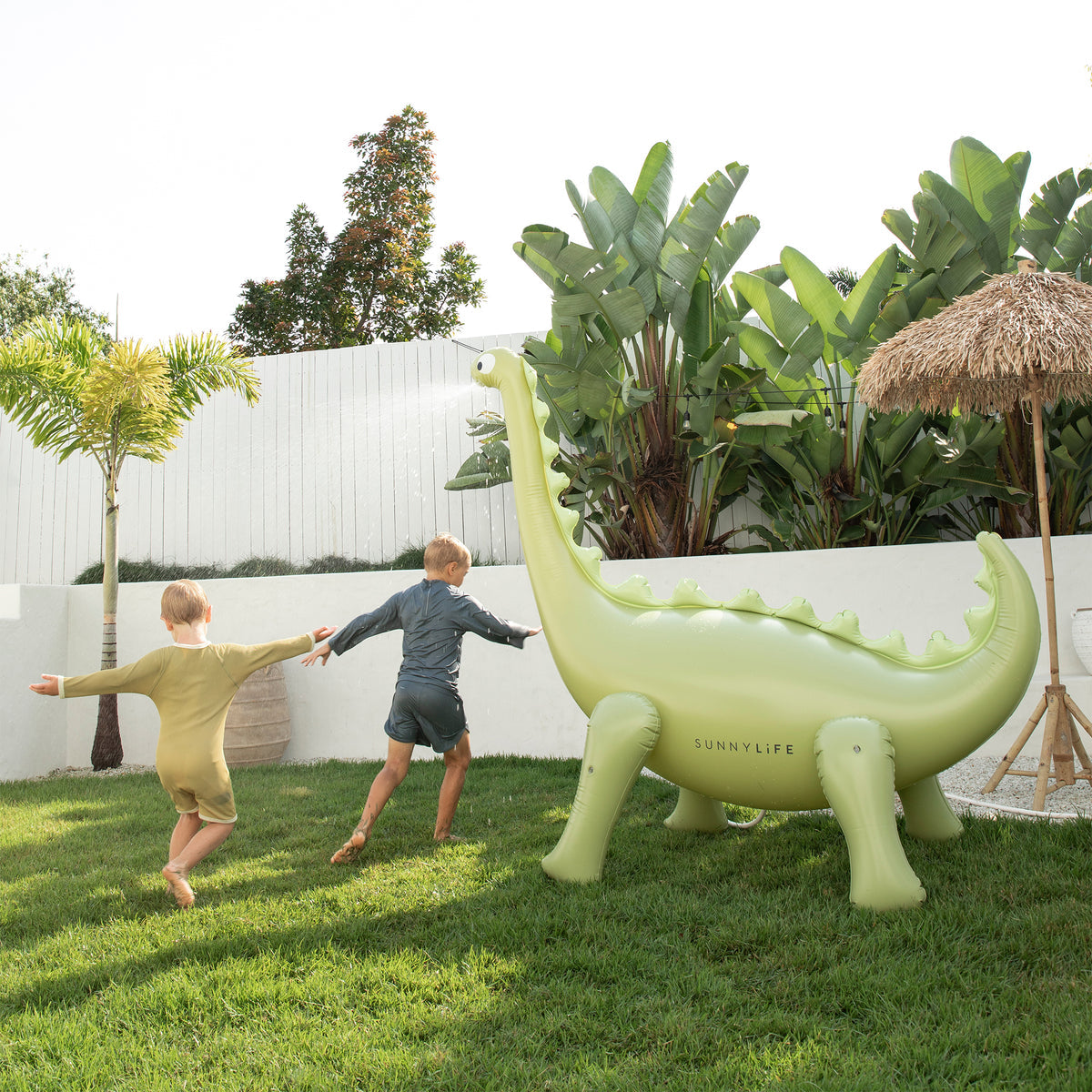 Sunnylife Dino Giant Sprinkler Into the Wild Khaki