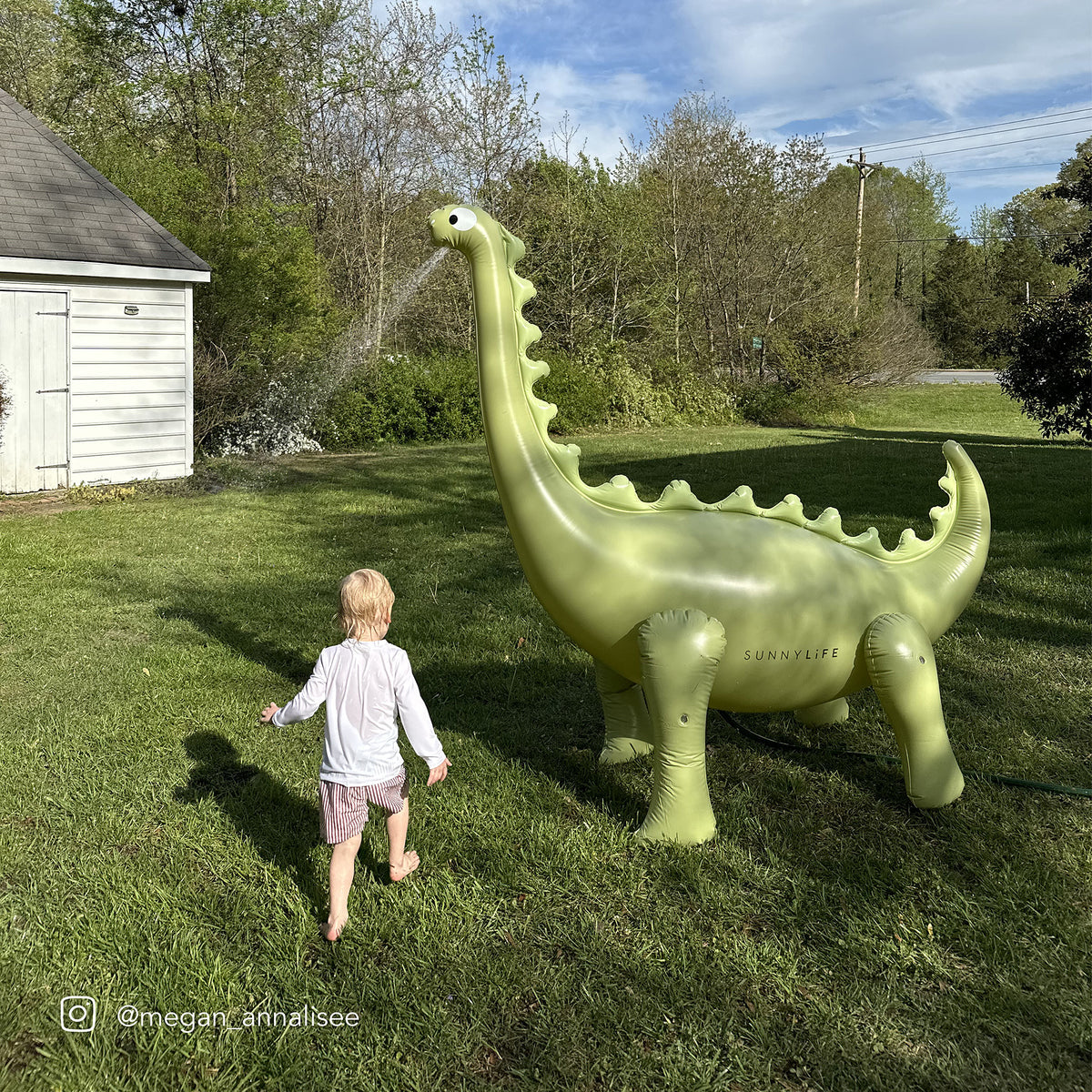 Sunnylife Dino Giant Sprinkler Into the Wild Khaki