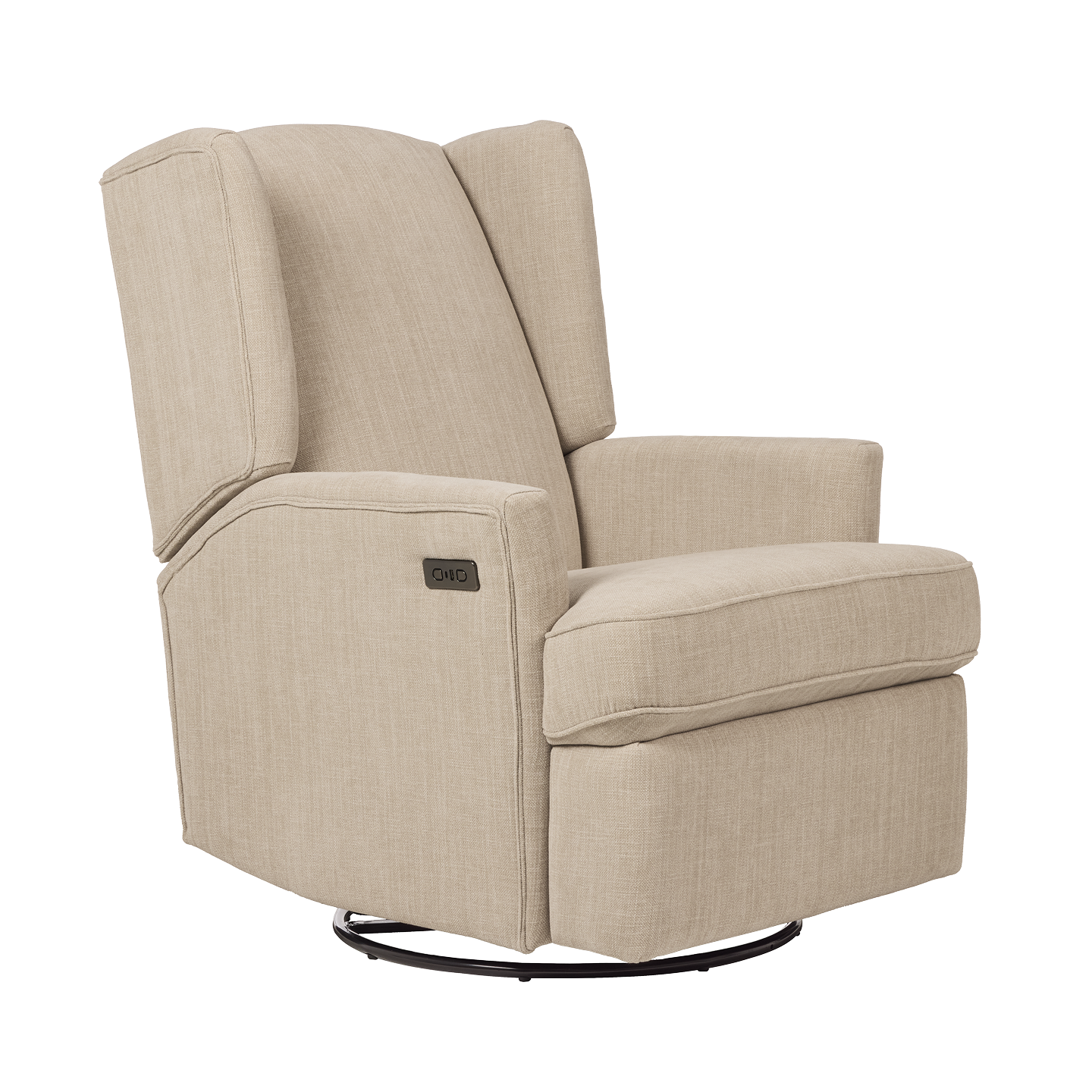 iL TuTTo Chelsea Recliner Glider Chair - Electric with USB