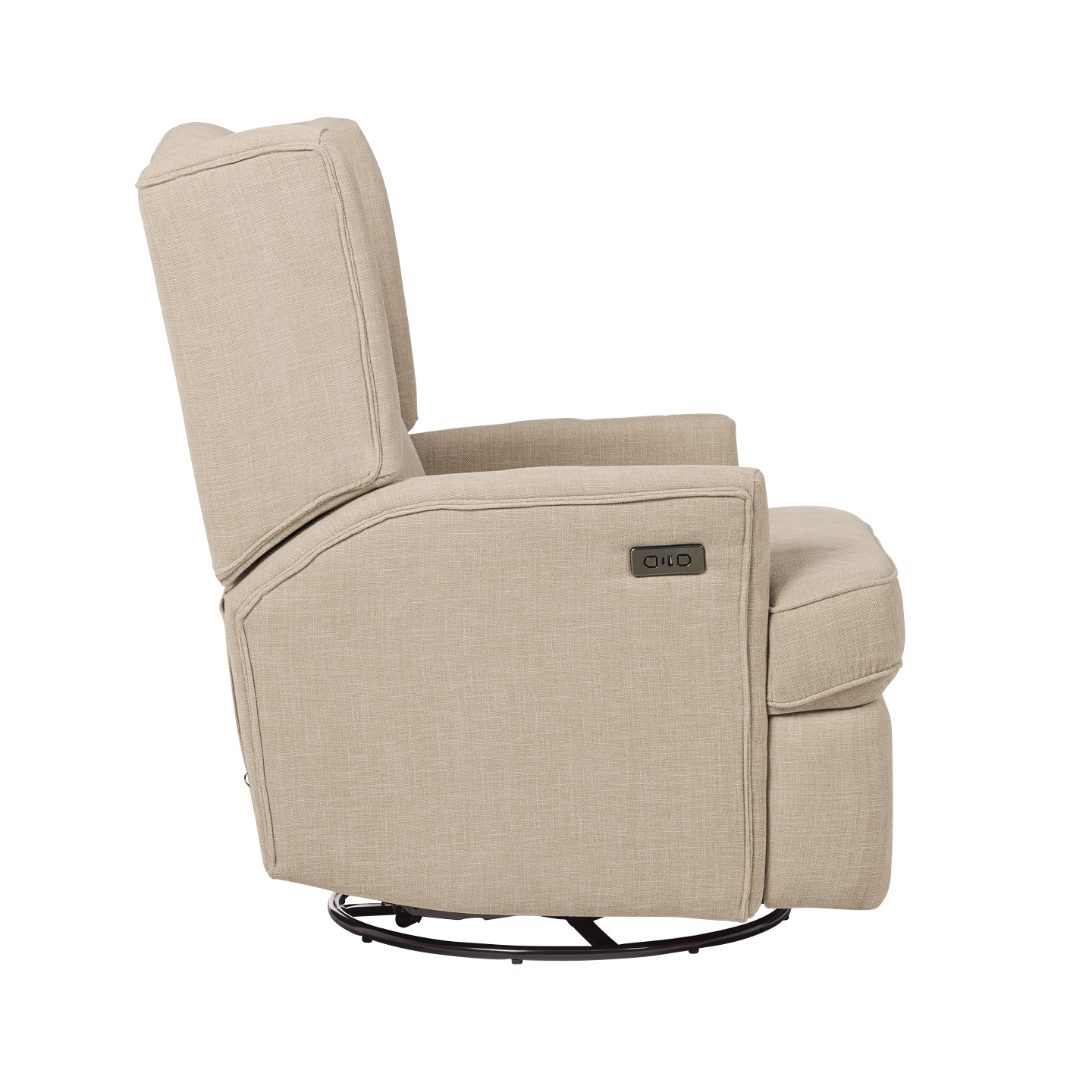 iL TuTTo Chelsea Recliner Glider Chair - Electric with USB