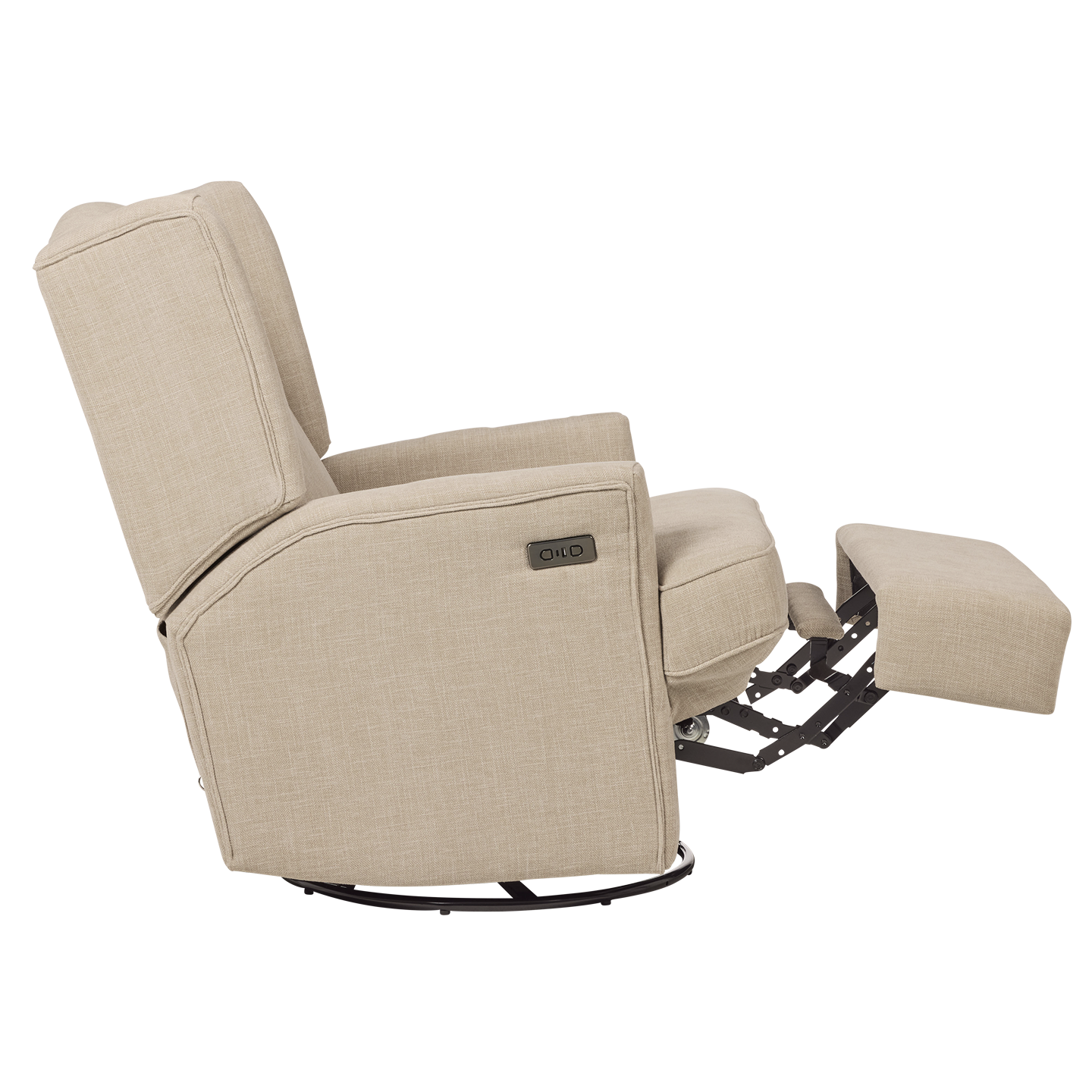 iL TuTTo Chelsea Recliner Glider Chair - Electric with USB
