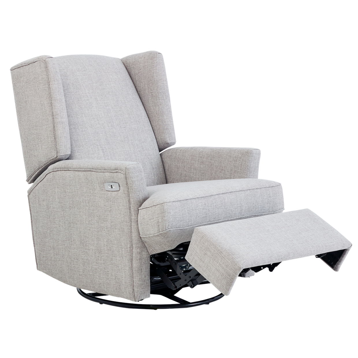 iL TuTTo Chelsea Recliner Glider Chair - Electric with USB