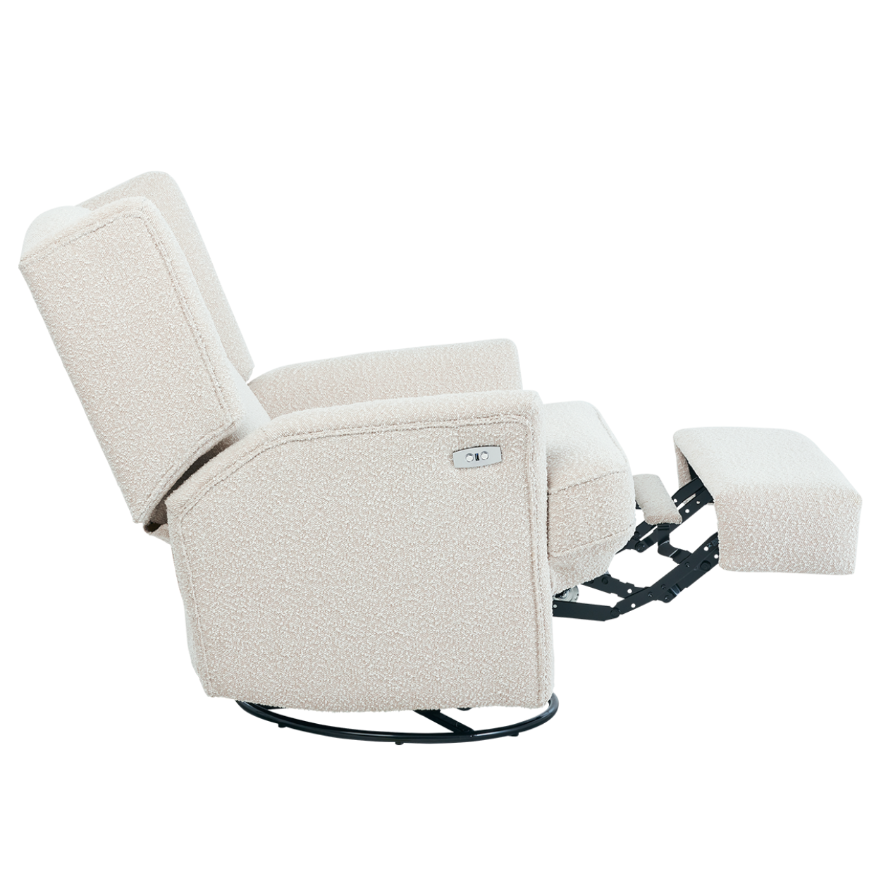 iL TuTTo Chelsea Recliner Glider Chair - Electric with USB