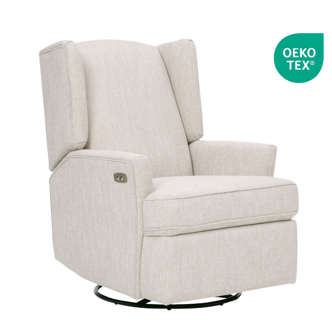 iL TuTTo Chelsea Recliner Glider Chair - Electric with USB
