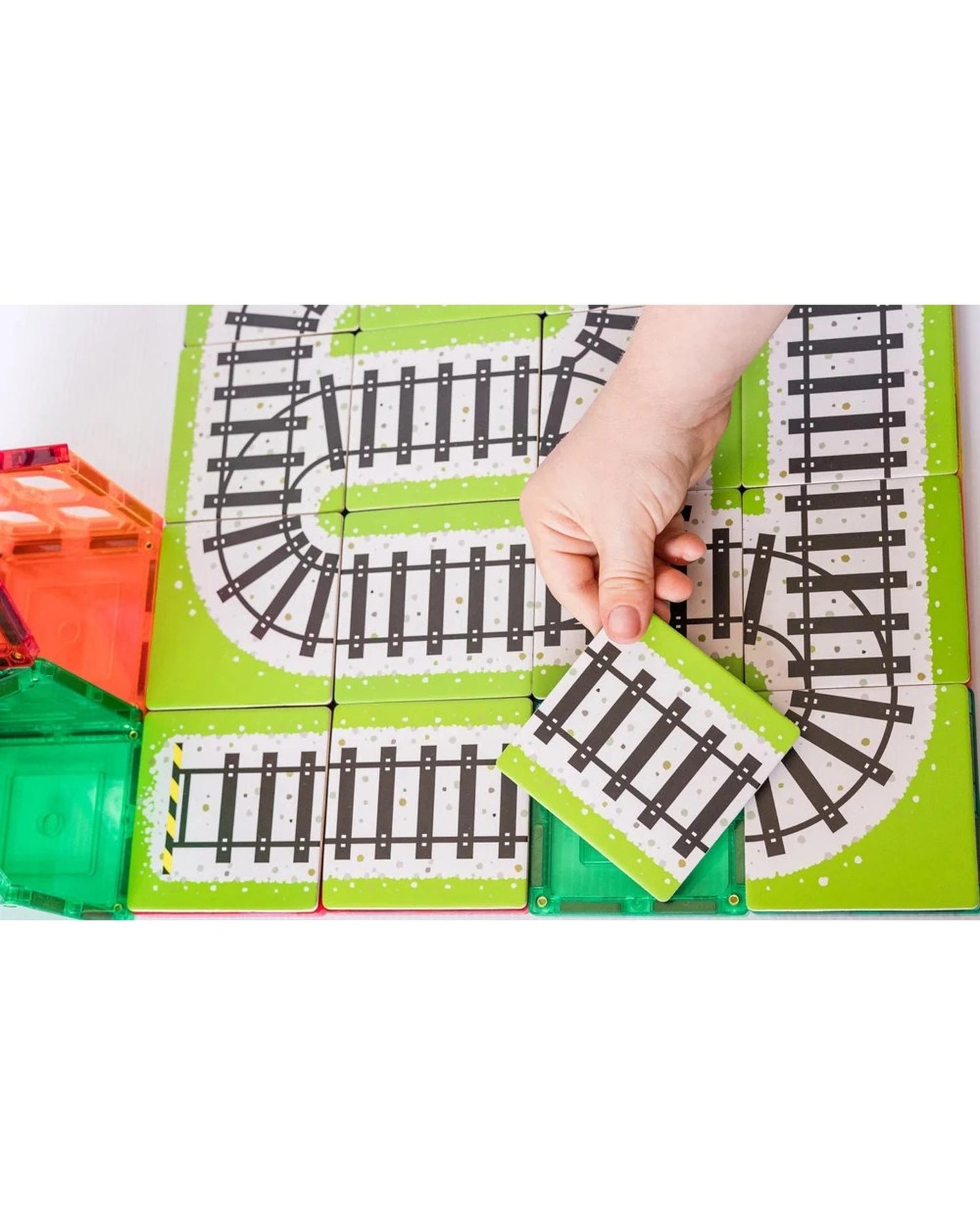 TileTek - 36 Piece Tile Topper - Train Pack