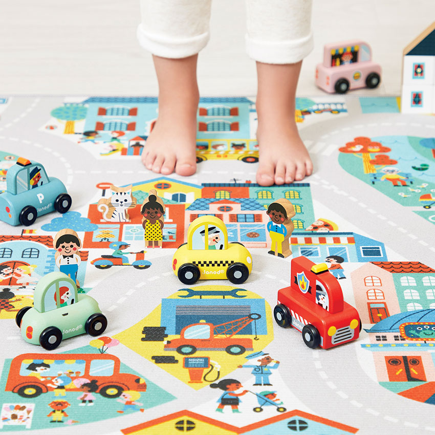 JANOD - CITY ROAD PLAY MAT