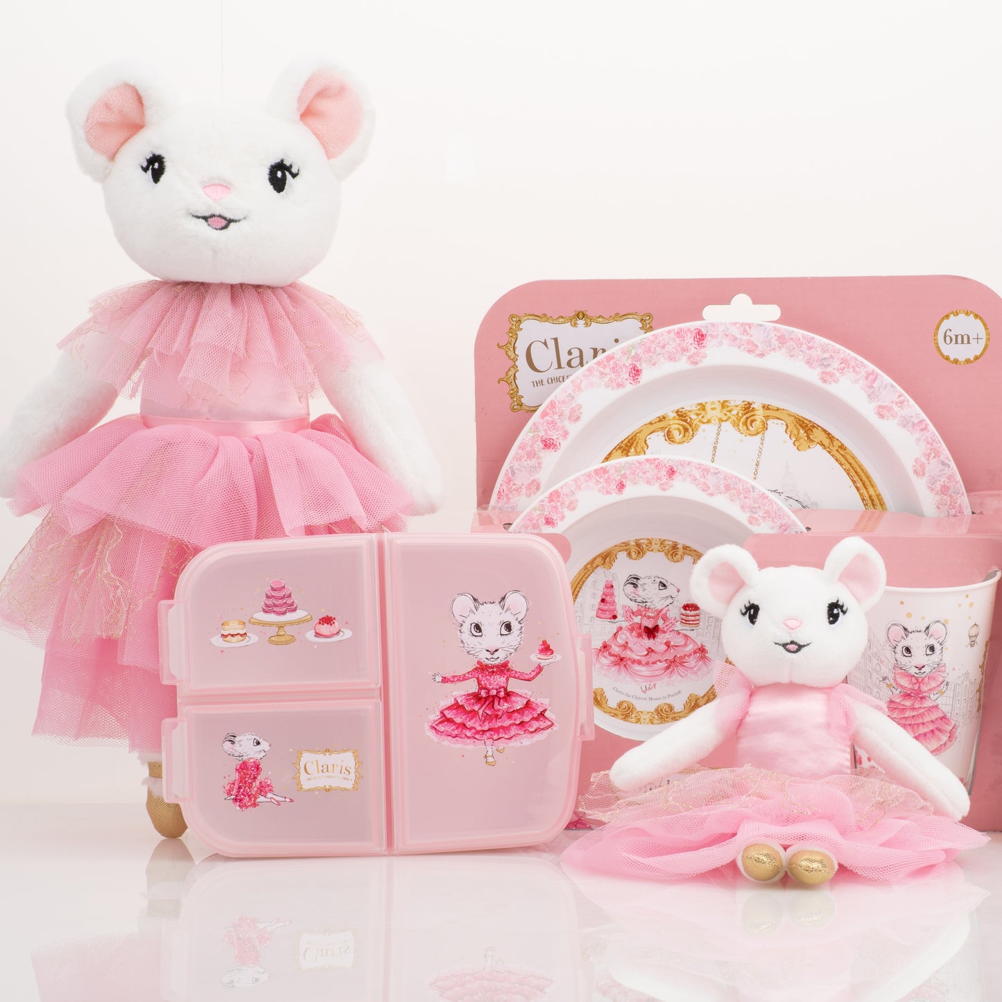 Claris Mini Plush Toy 20cm - Parfait Pink | Serenity Kids
