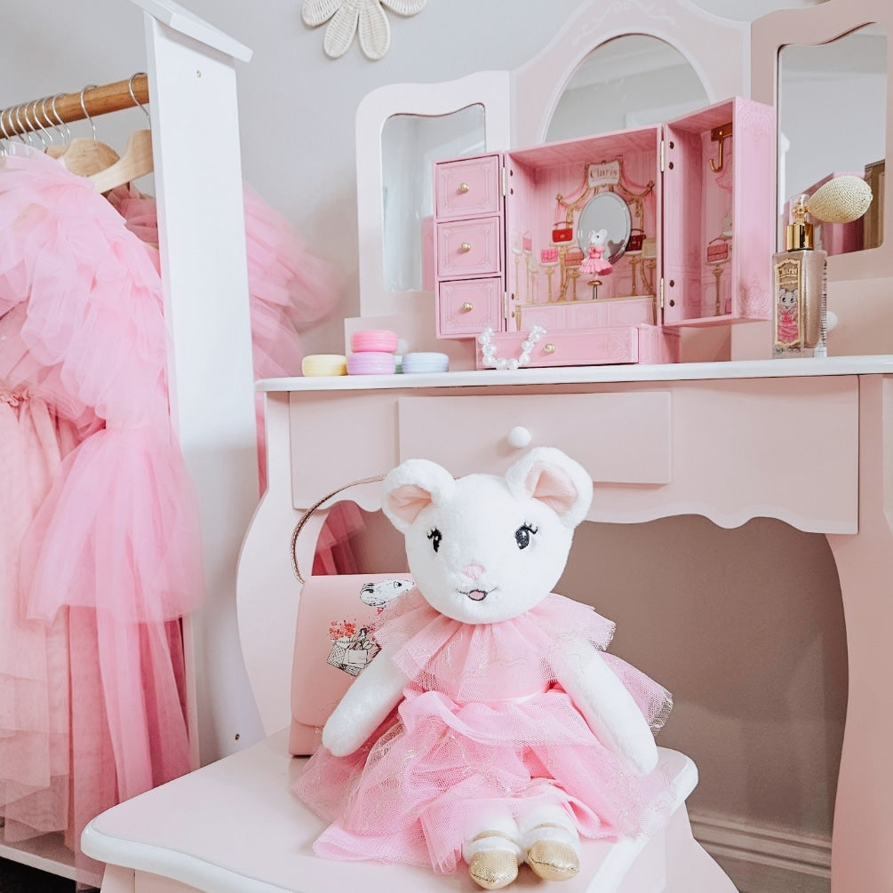 Claris Plush Toy 30cm - Parfait Pink | Serenity Kids