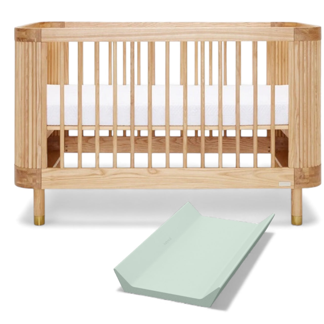 BabyRest Juno Cot + FREE Nova Change Mat Or Aster Nappy Bin Or Comficore Mattress