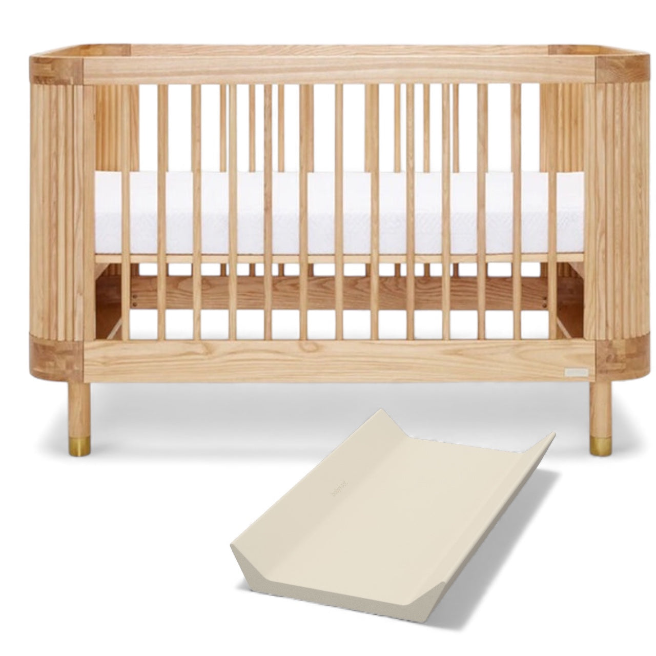 BabyRest Juno Cot + FREE Nova Change Mat Or Aster Nappy Bin Or Comficore Mattress