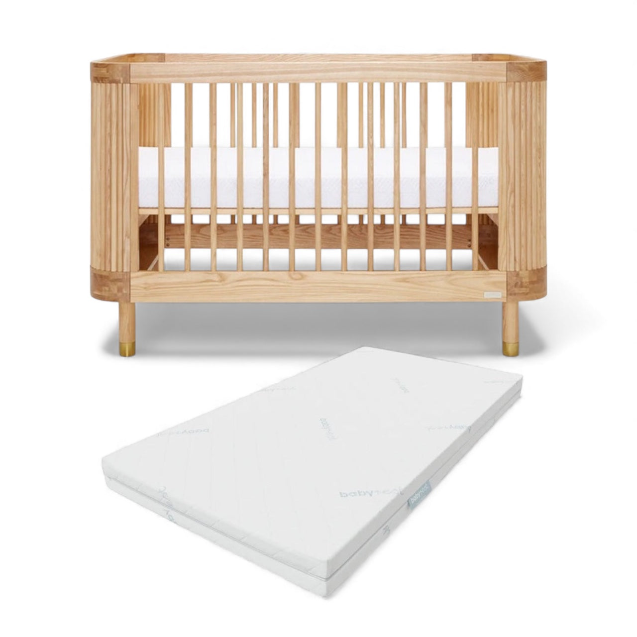 BabyRest Juno Cot + FREE Nova Change Mat Or Aster Nappy Bin Or Comficore Mattress
