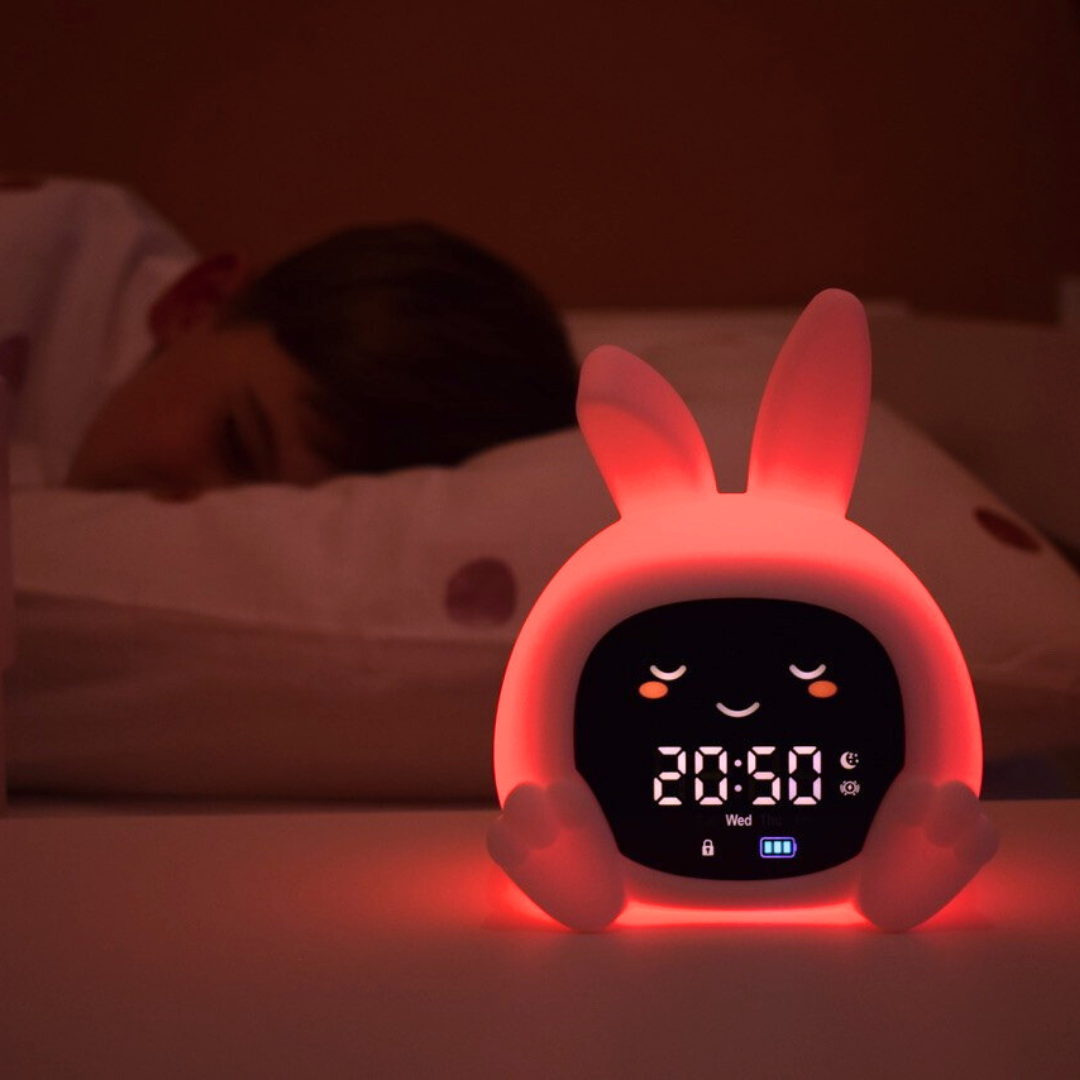ZAZU Sleep Trainer Clock - Sarah the Rabbit