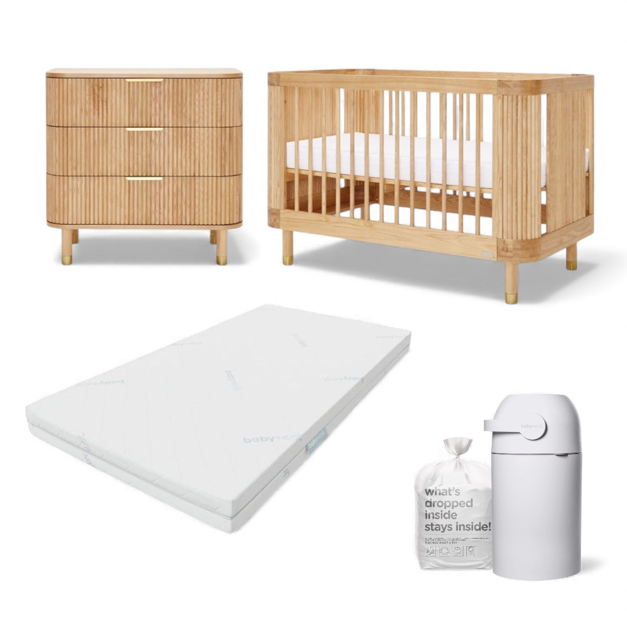 Juno Nursery Package - Cot & Chest Bundle
