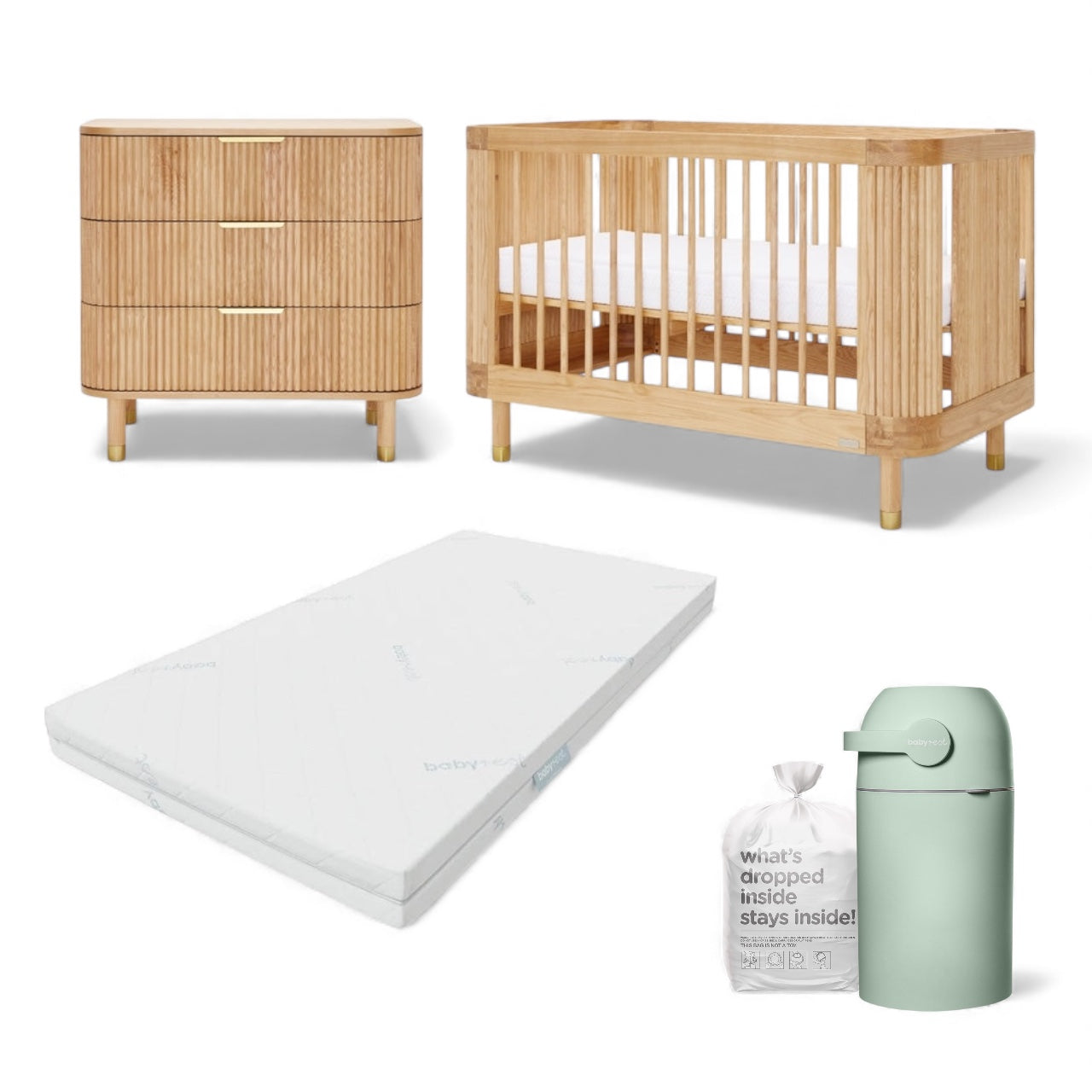 Juno Nursery Package - Cot & Chest Bundle