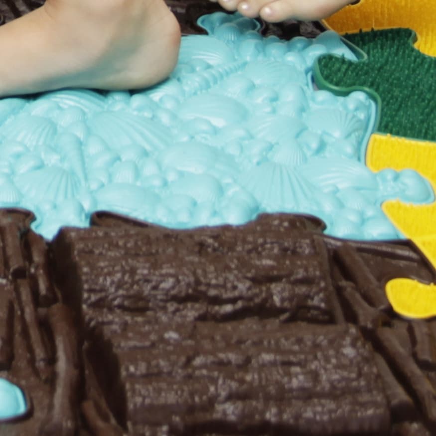 Muffik Tots Sensory Playmat Pastel 6 Piece Set