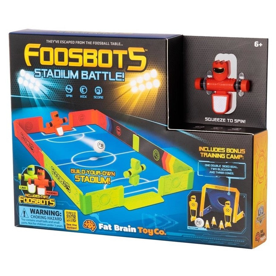 Fat Brain Toys - Foosbots Stadium Battle Set