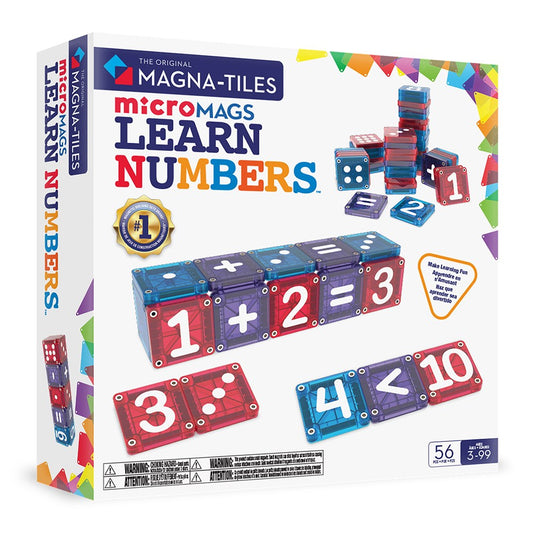 MAGNA-TILES - MICROMAGS - LEARN NUMBERS