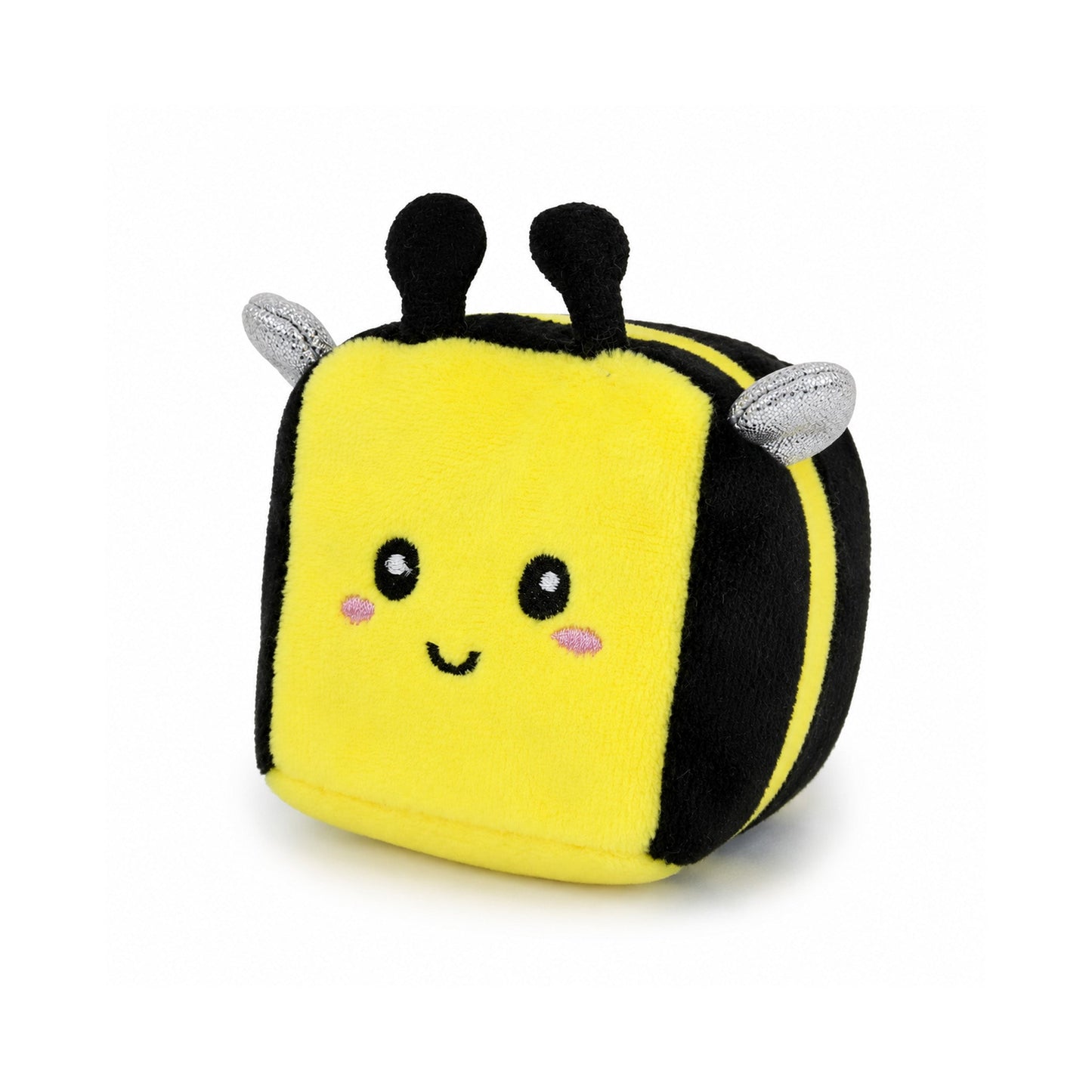 Pink Poppy Squishy Plush Animal Cube