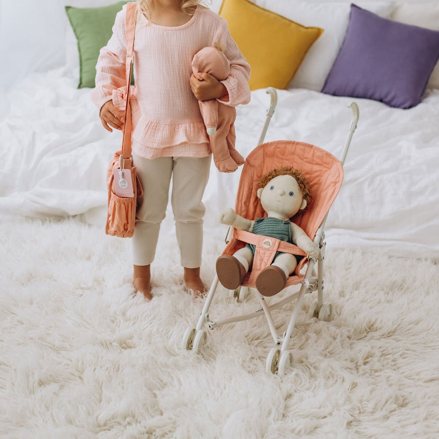 Olli Ella Sollie Stroller 2.0 - Rose