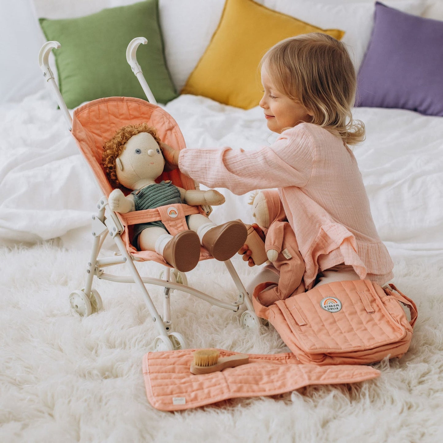 Olli Ella Sollie Stroller 2.0 - Rose